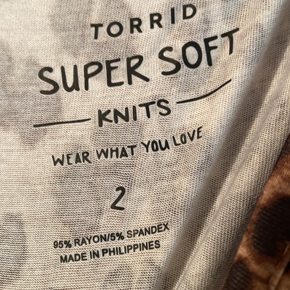 Torrid leopard tunic - Picture 3 of 4